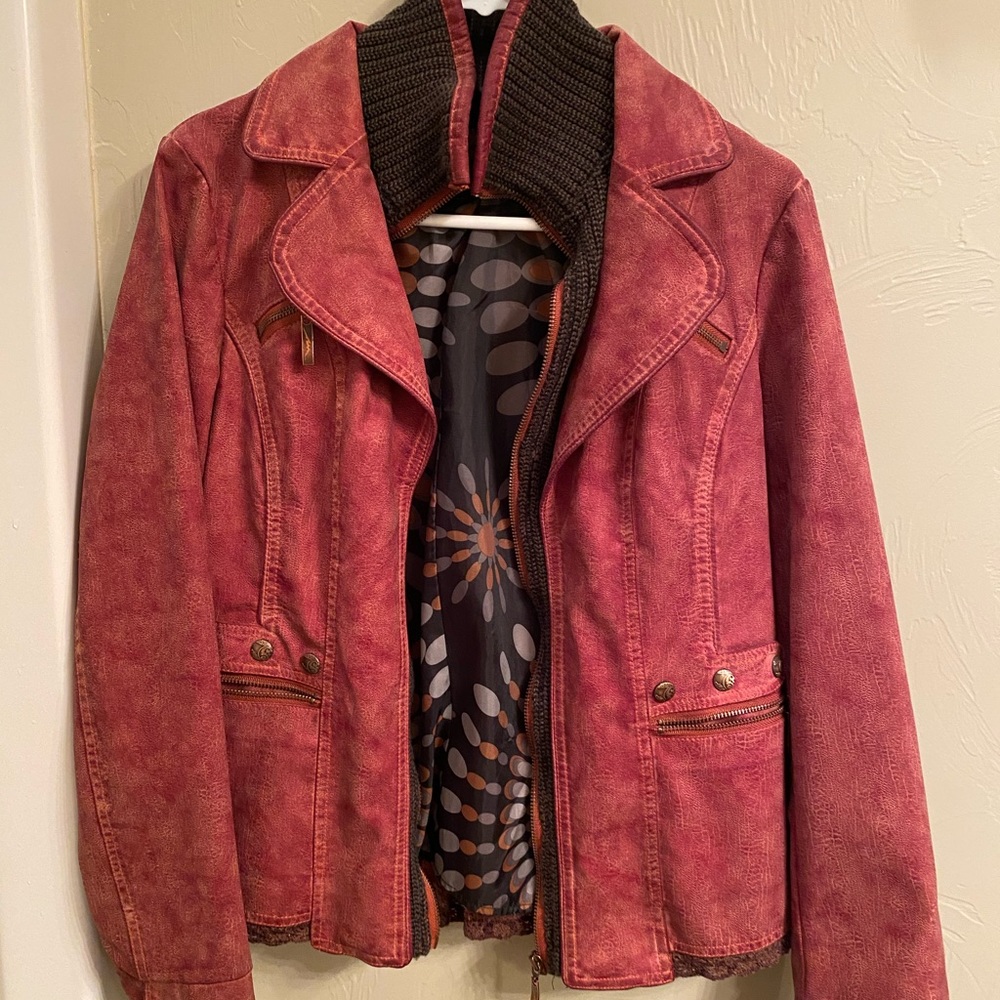 NWOT. Montana Co. brick red jacket